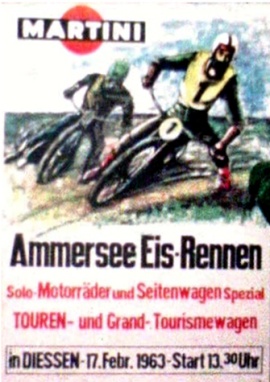Das Ammersee-Eisrennen 1963